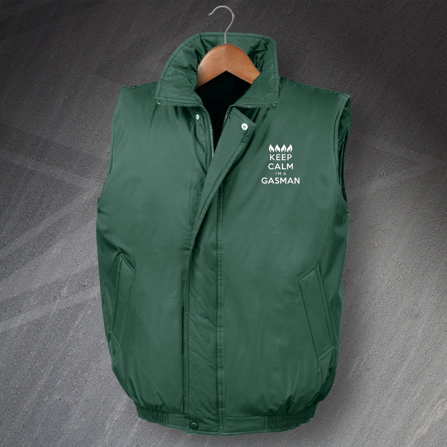 Gasman Embroidered Padded Bodywarmer