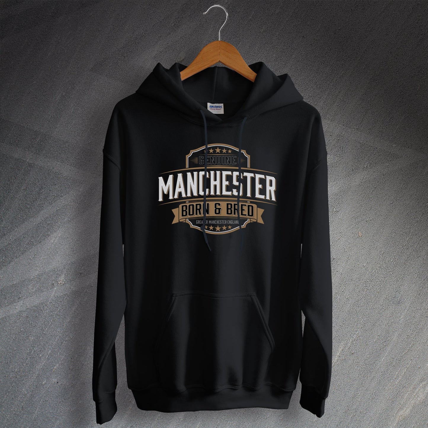 Manchester Born and Bred Hoodie
