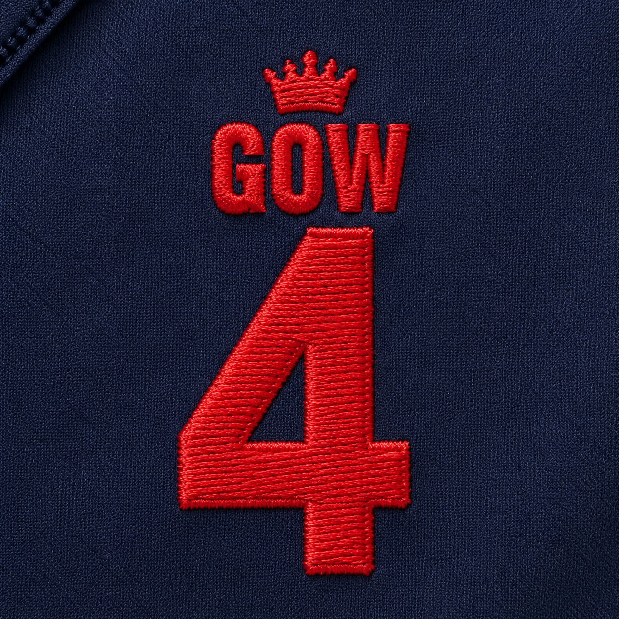 Gow 4 Embroidered Classic Harrington Jacket