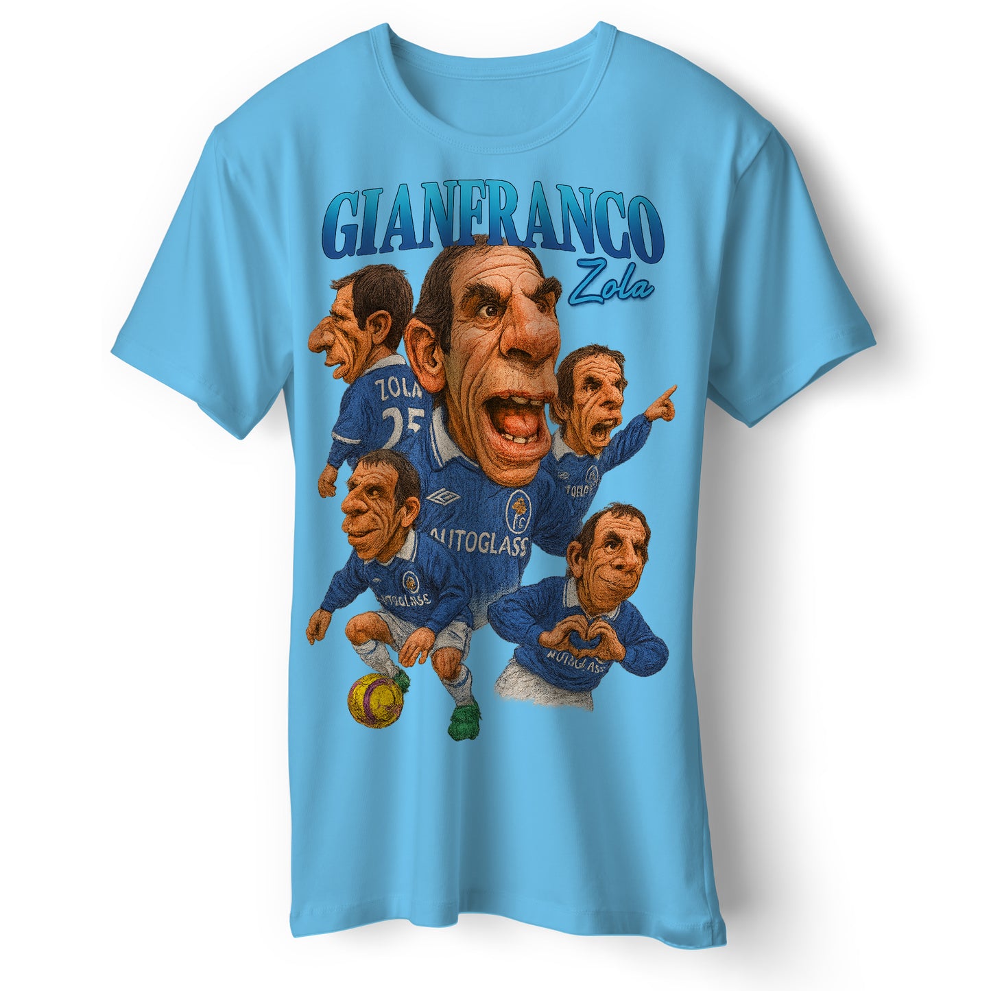 Gianfranco Zola Chelsea Shirt
