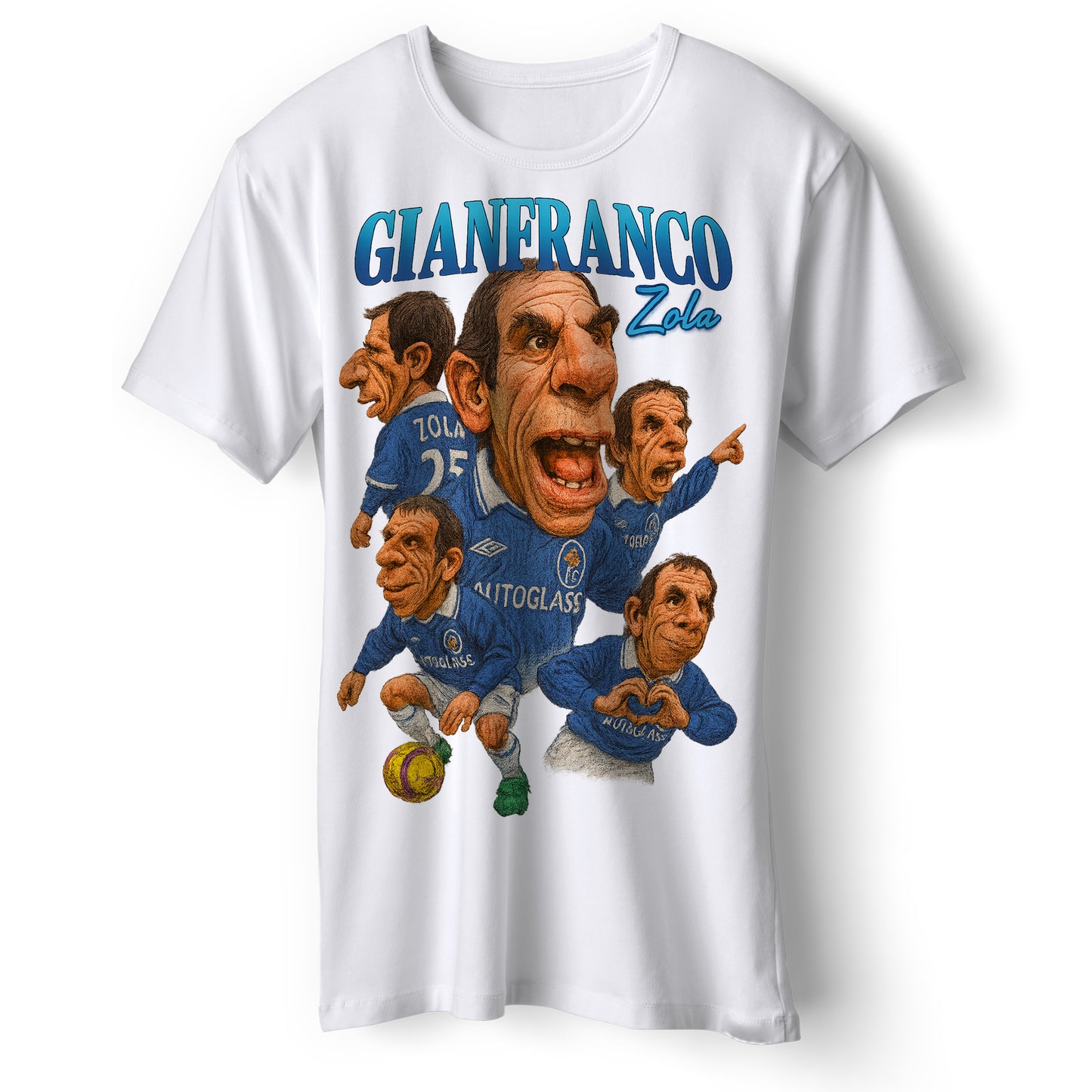 Gianfranco Zola Chelsea Shirt