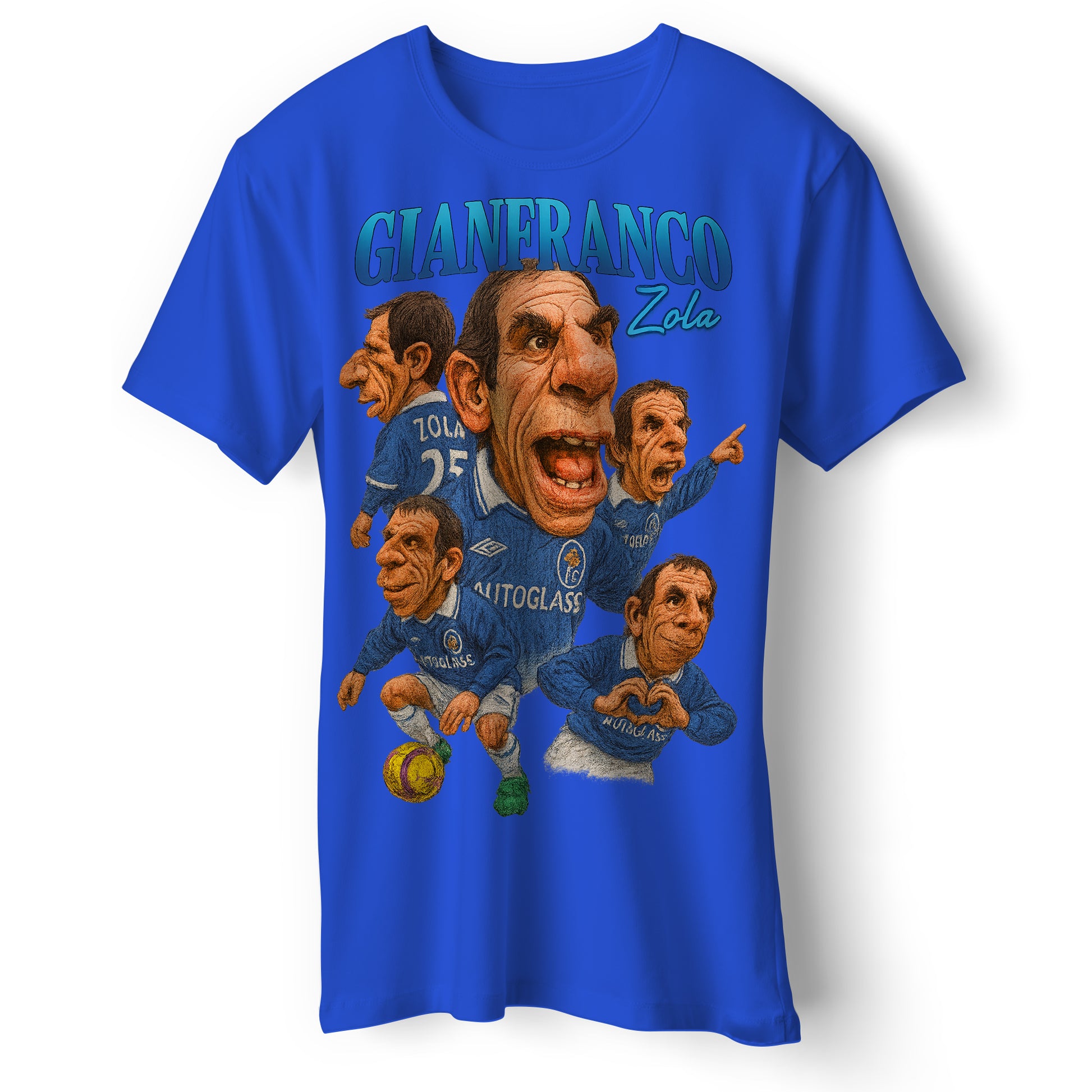 Gianfranco Zola Chelsea Shirt