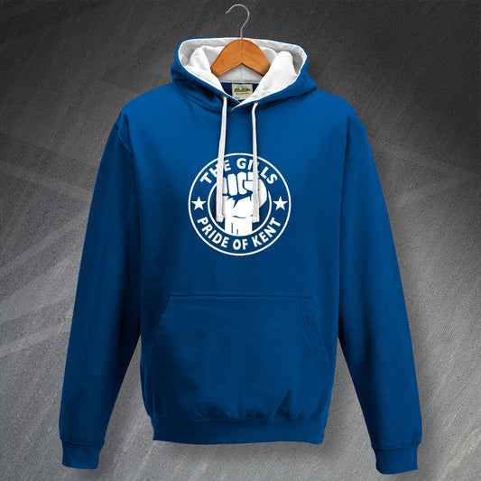Gillingham Football Contrast Hoodie