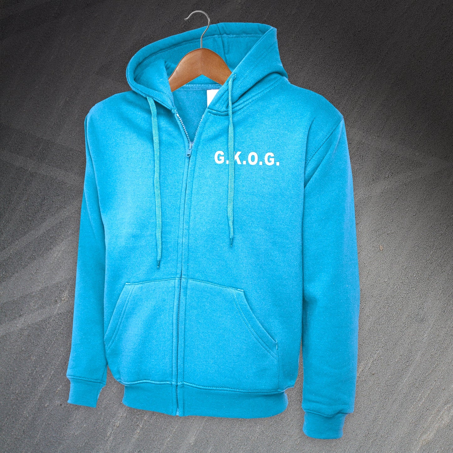 G.K.O.G. Embroidered Full Zip Hoodie