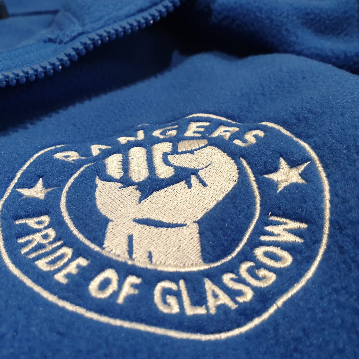 Glasgow Rangers Football Fleece Jacket