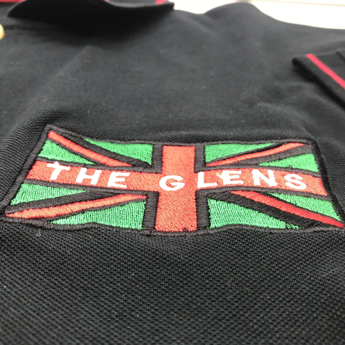 Glentoran Flag Polo Shirt