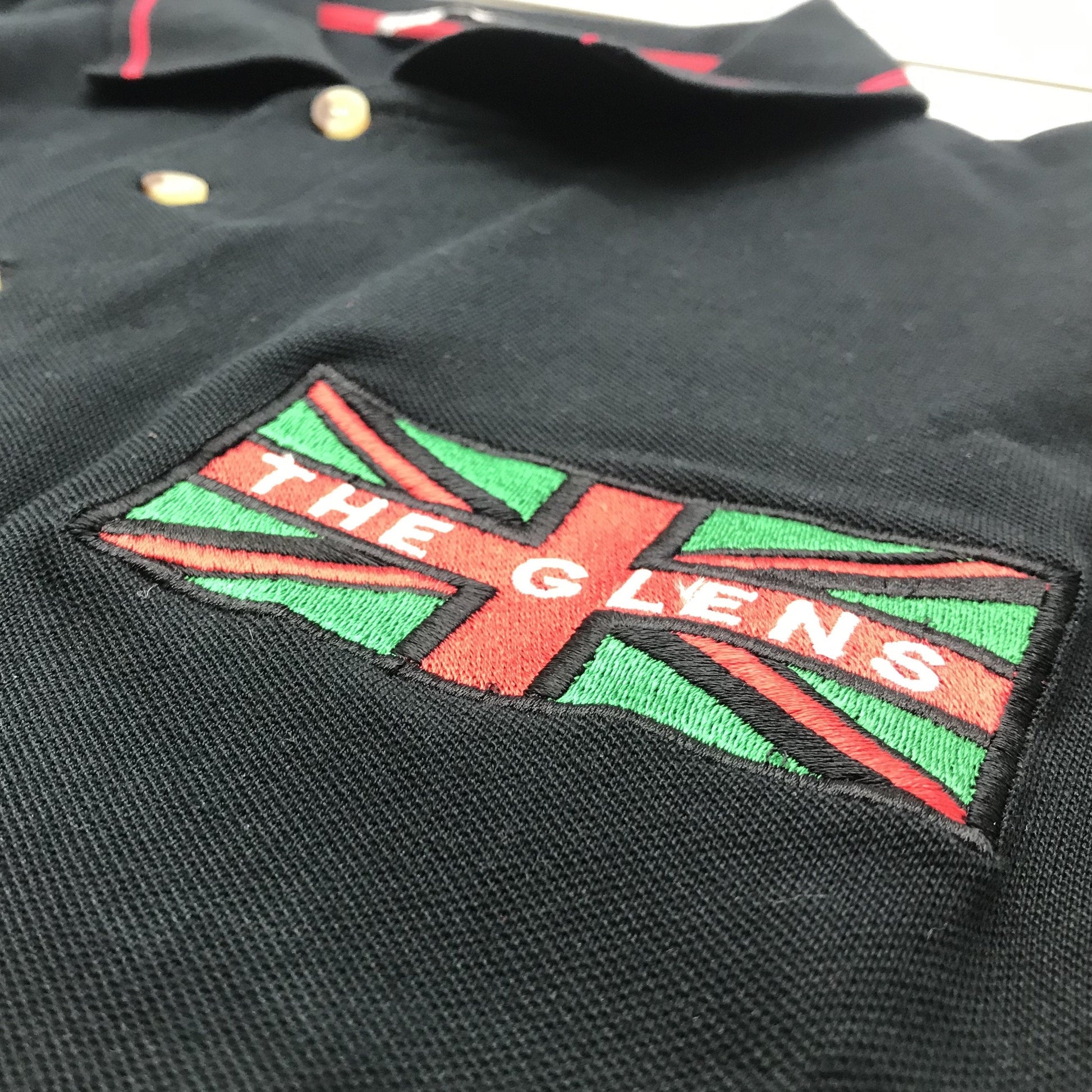 Glentoran Flag Polo Shirt