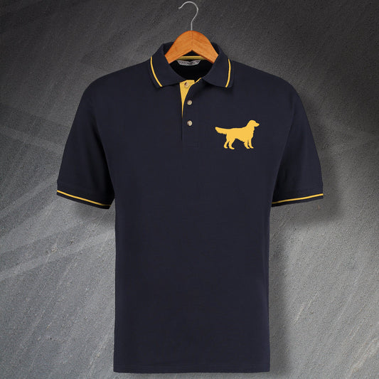 Golden Retriever Polo Shirt