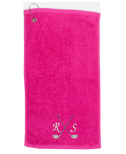 Personalised Embroidered Golf Towel