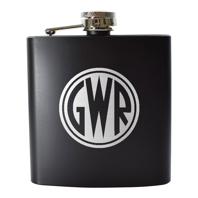 Great Western Railway Engraved 6oz Hip Flask