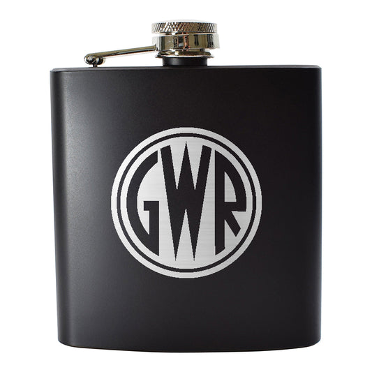 Great Western Railway Engraved 6oz Hip Flask