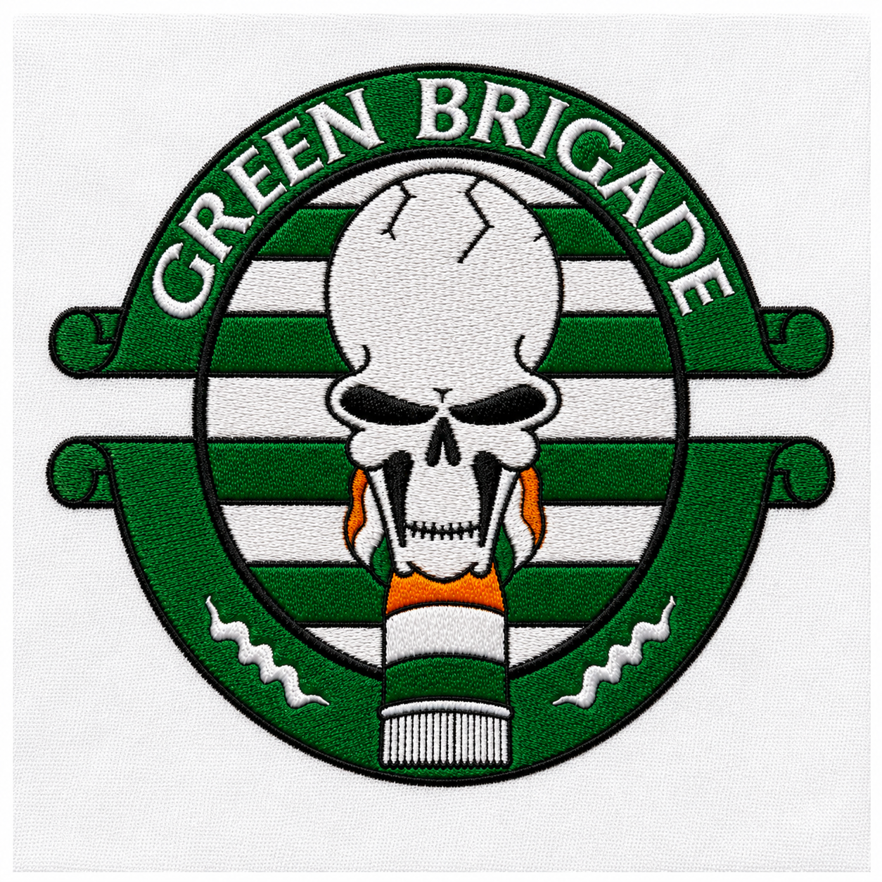  Green Brigade Celtic Football Shirt