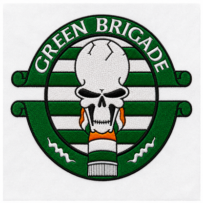  Green Brigade Celtic Football Shirt