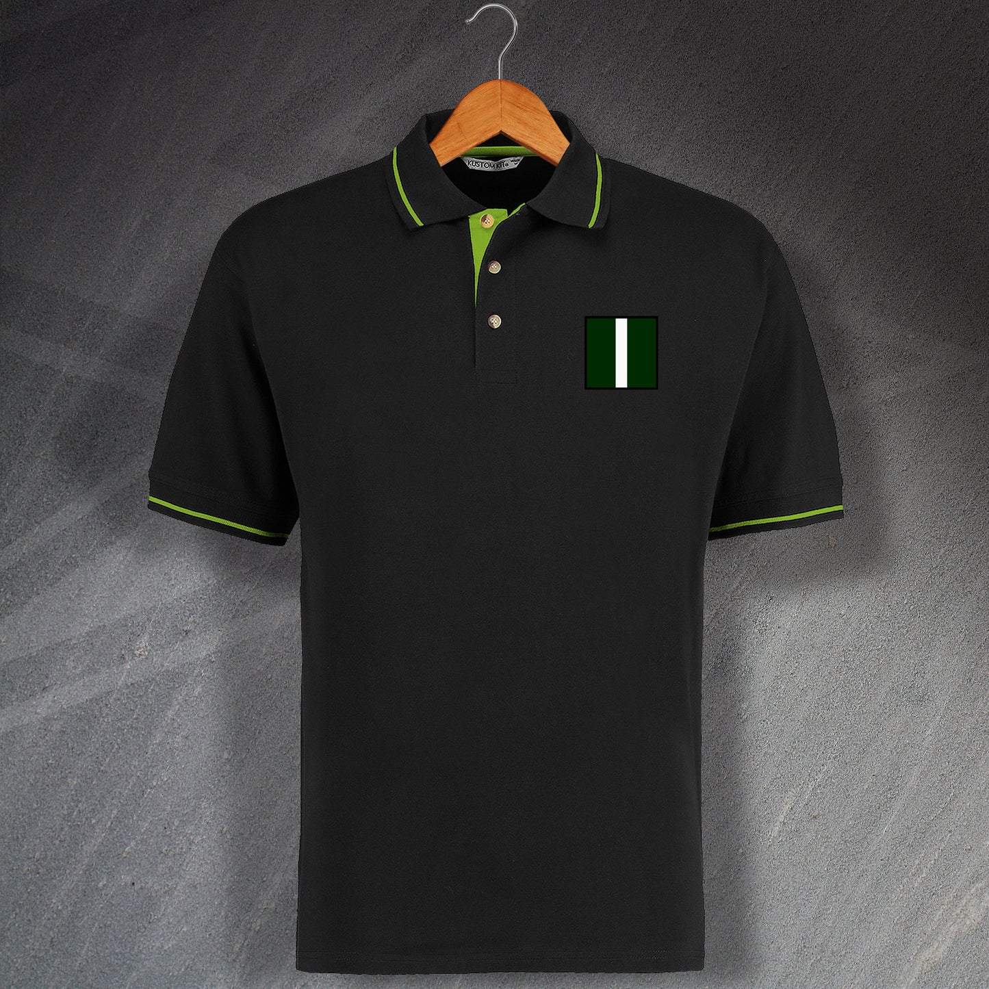 The Green Howards Tactical Recognition Flash Embroidered Polo Shirt