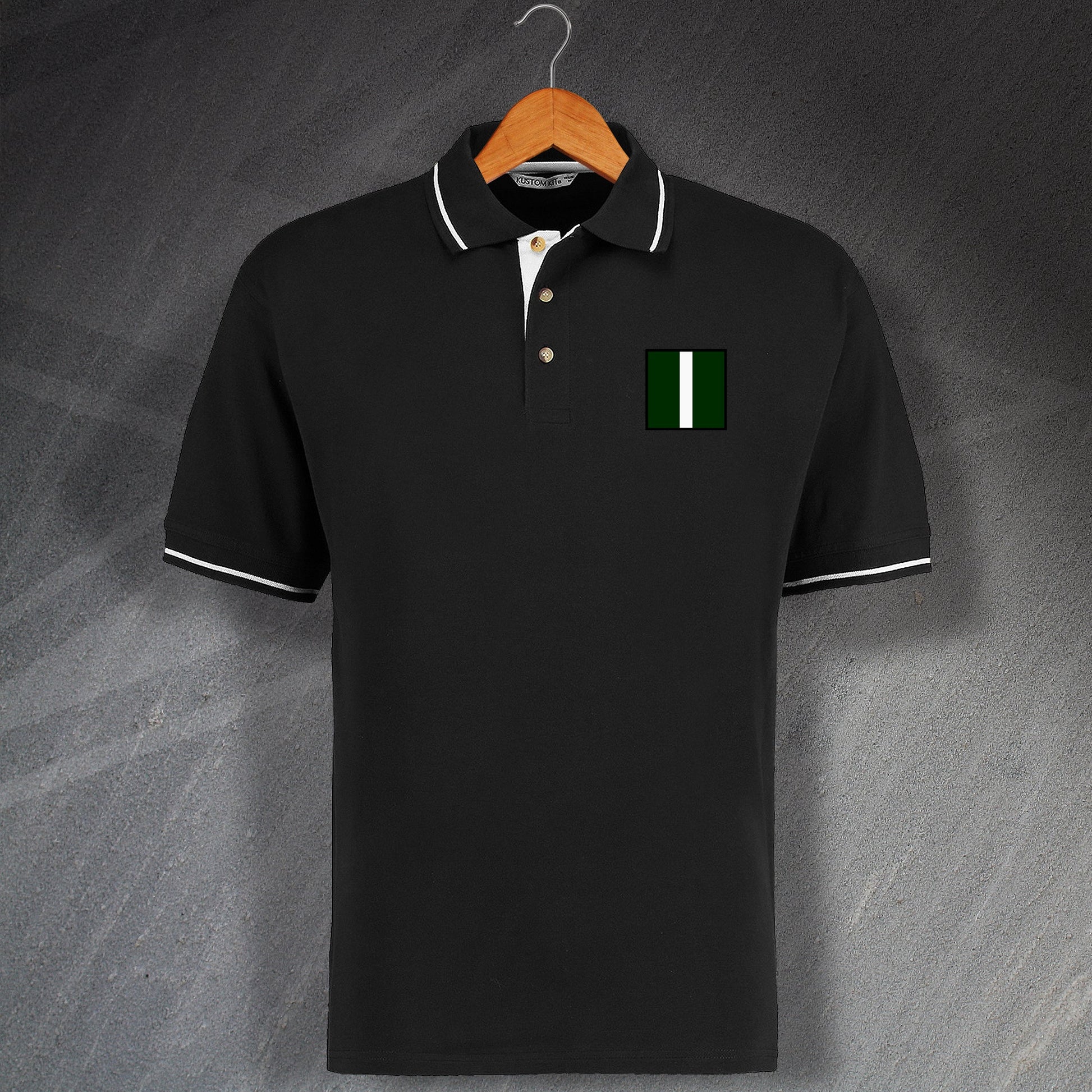 The Green Howards Tactical Recognition Flash Embroidered Polo Shirt
