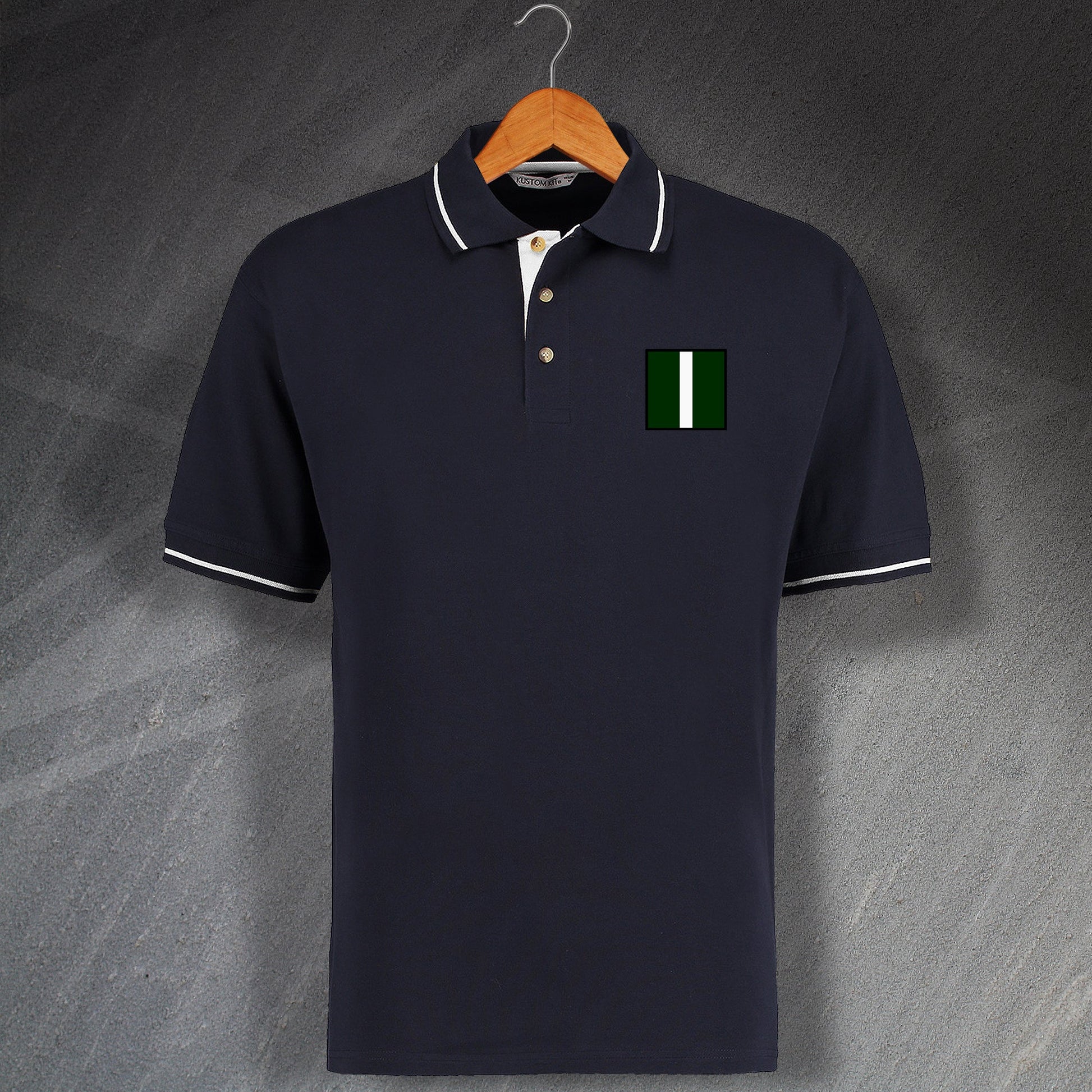The Green Howards Tactical Recognition Flash Embroidered Polo Shirt