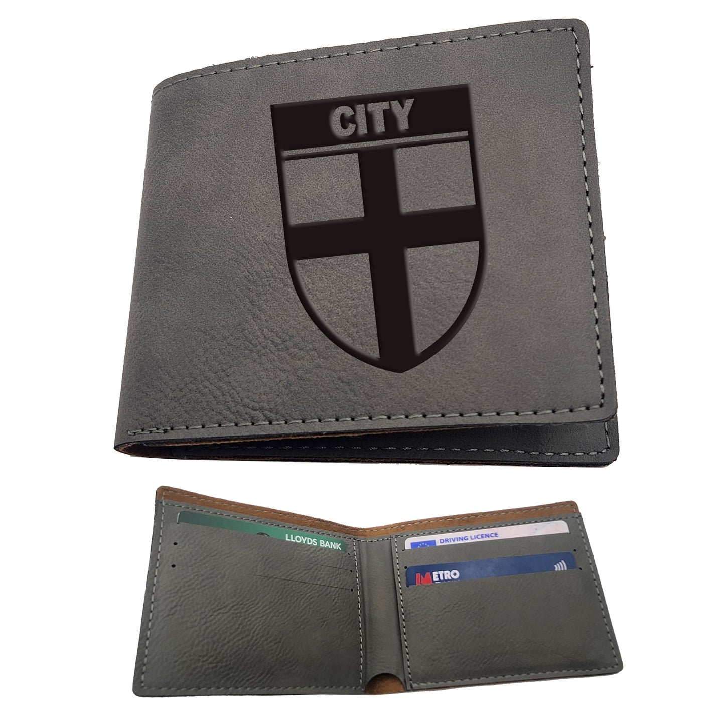 City Flag of England Shield Wallet