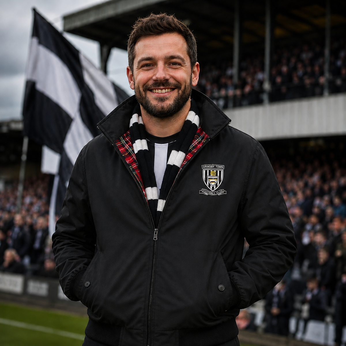Grimsby Football Harrington Jacket