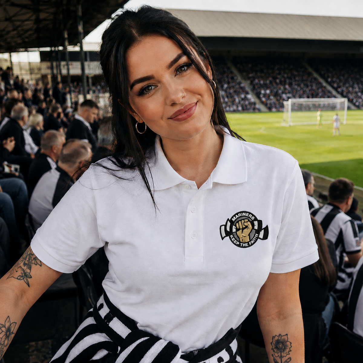Grimsby Town Football Polo Shirt 