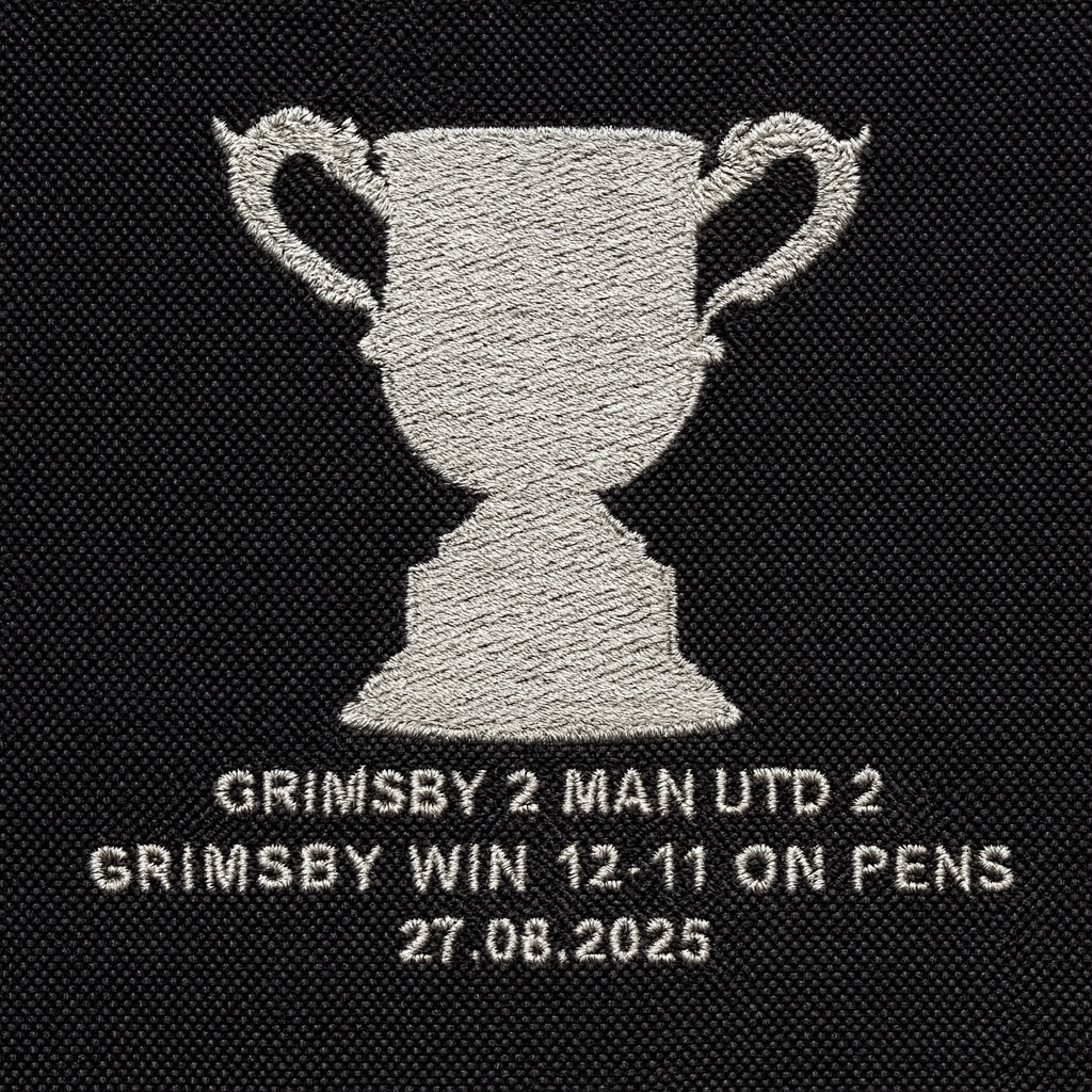 Grimsby Town vs Man Utd League Cup Polo Shirt