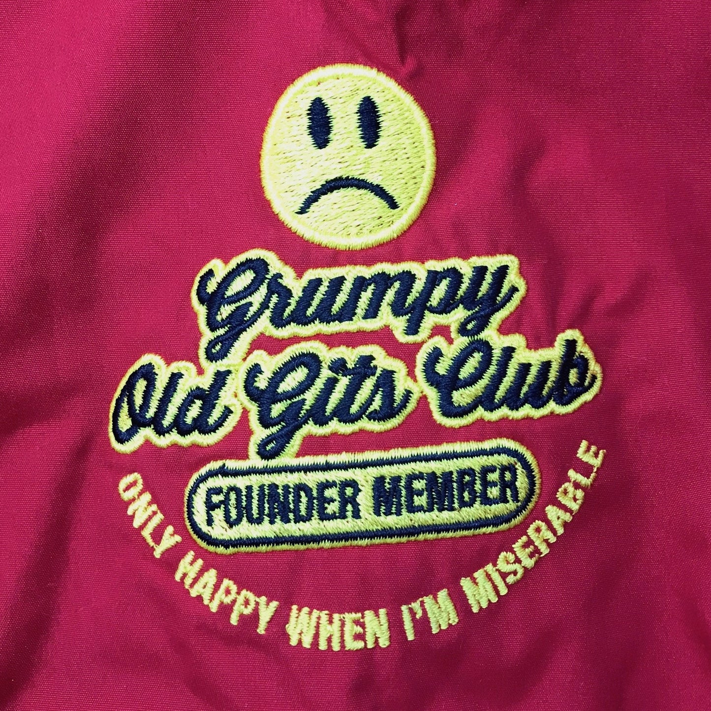 Grumpy Old Gits Club Founder Member Badge