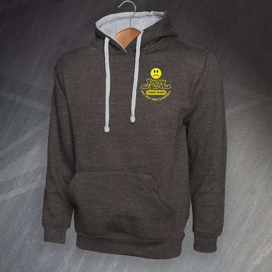 Grumpy Old Gits Club Embroidered Hoodie