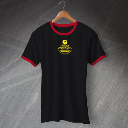 Grumpy Old Gits Club Founder Member Embroidered Ringer Shirt