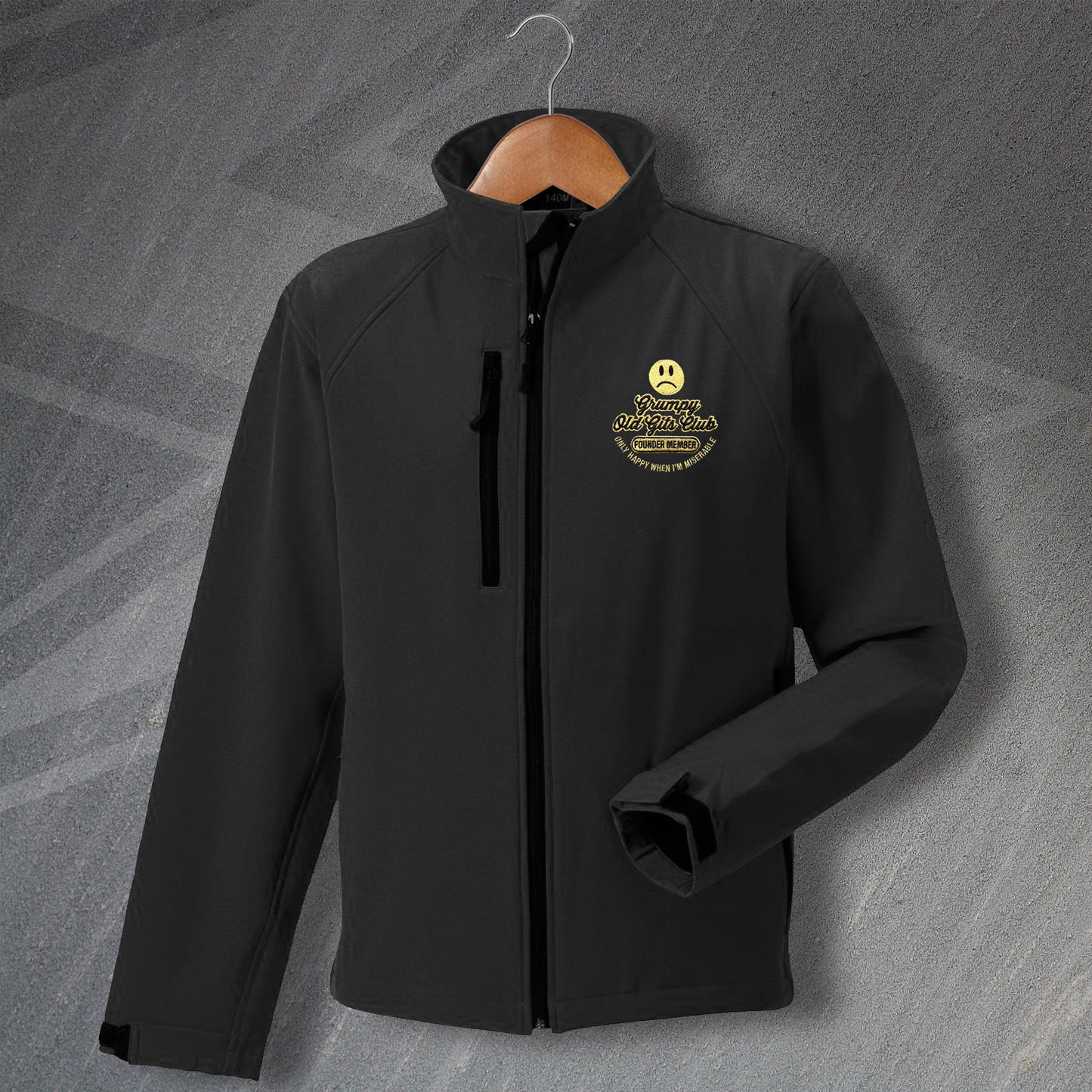 Grumpy Old Git Softshell Jacket