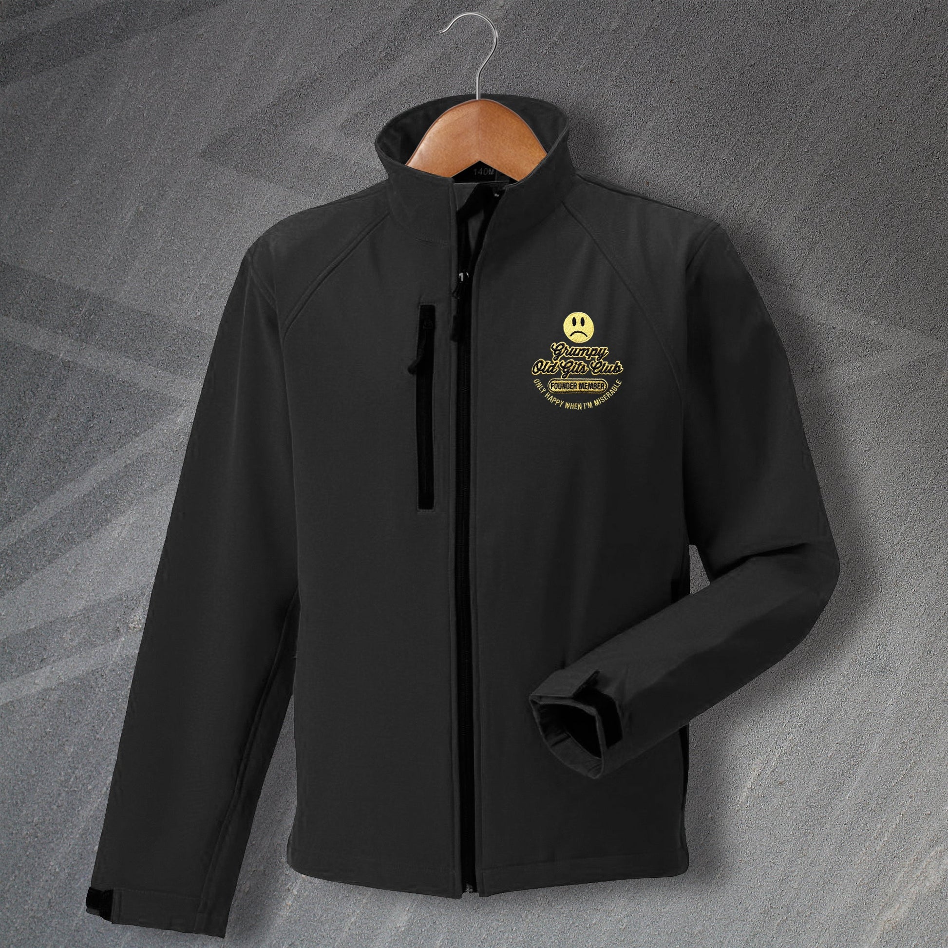 Grumpy Old Git Softshell Jacket