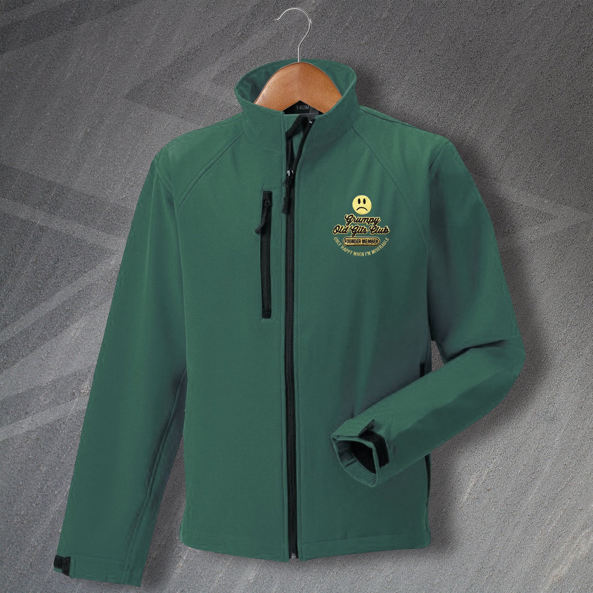 Grumpy Old Git Softshell Jacket