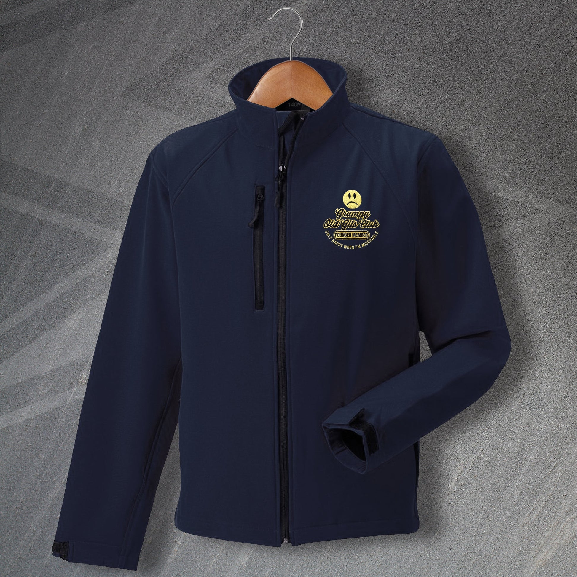 Grumpy Old Git Softshell Jacket
