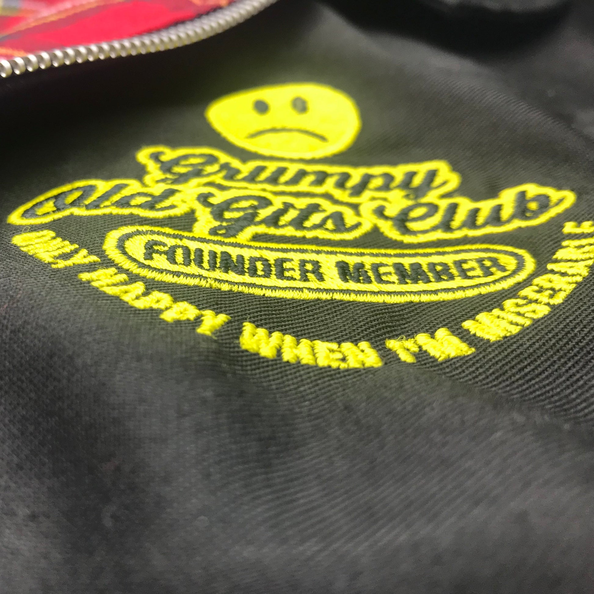 Grumpy Old Gits Club Harrington Jacket