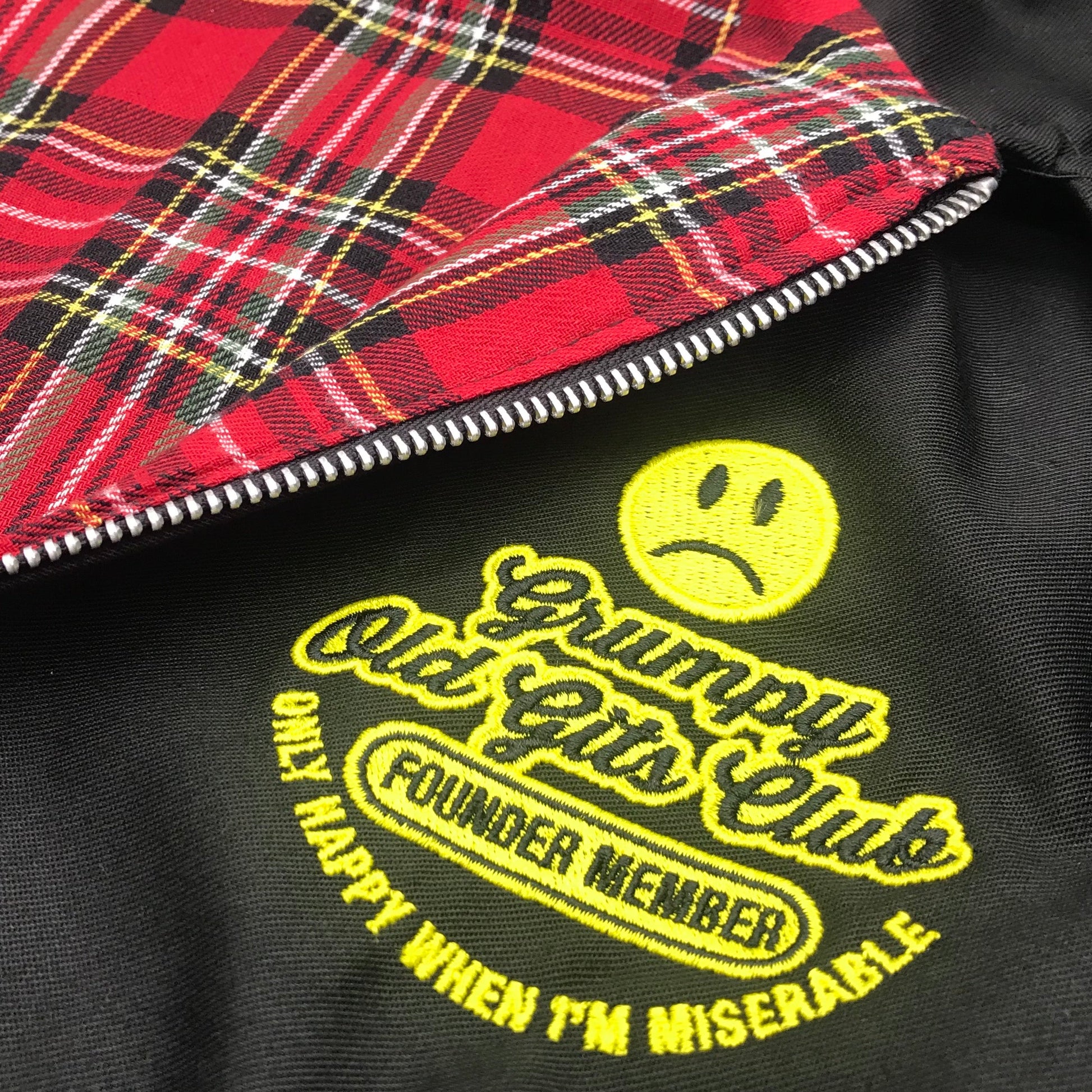 Grumpy Old Gits Club Harrington Jacket