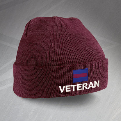 Guards Division Veteran Embroidered Beanie Hat