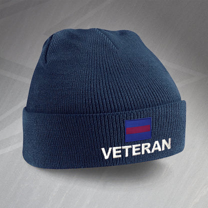Guards Division Veteran Embroidered Beanie Hat