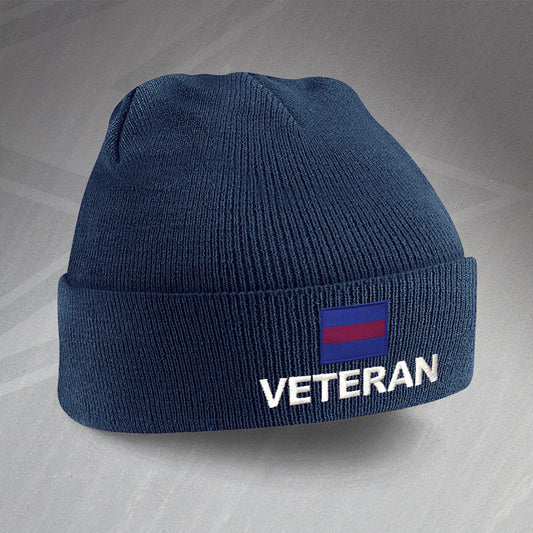 Guards Division Veteran Embroidered Beanie Hat