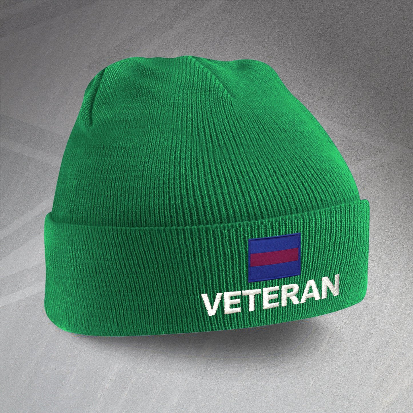 Guards Division Veteran Embroidered Beanie Hat