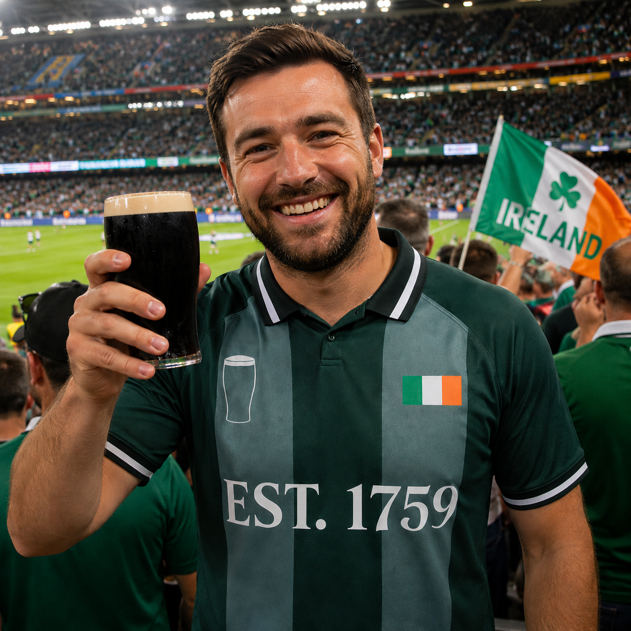 Guinness Football Shirt