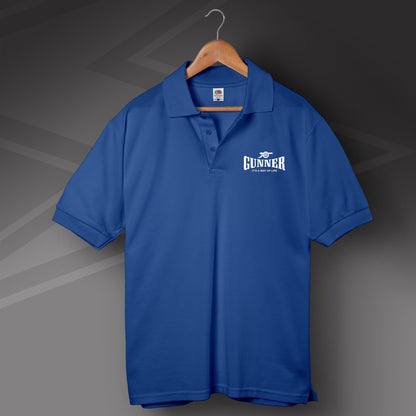 Royal Artillery Embroidered Polo Shirt