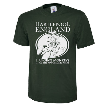 Hartlepool England Hanging Monkeys Since The Napoleonic Wars Classic T-Shirt