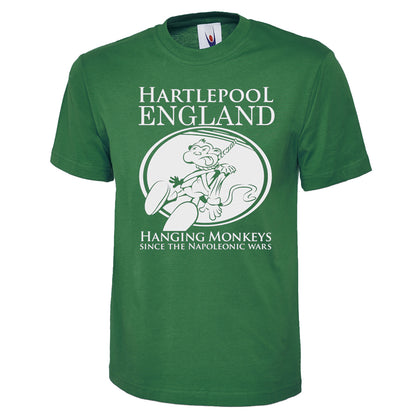 Hartlepool England Hanging Monkeys Since The Napoleonic Wars Classic T-Shirt