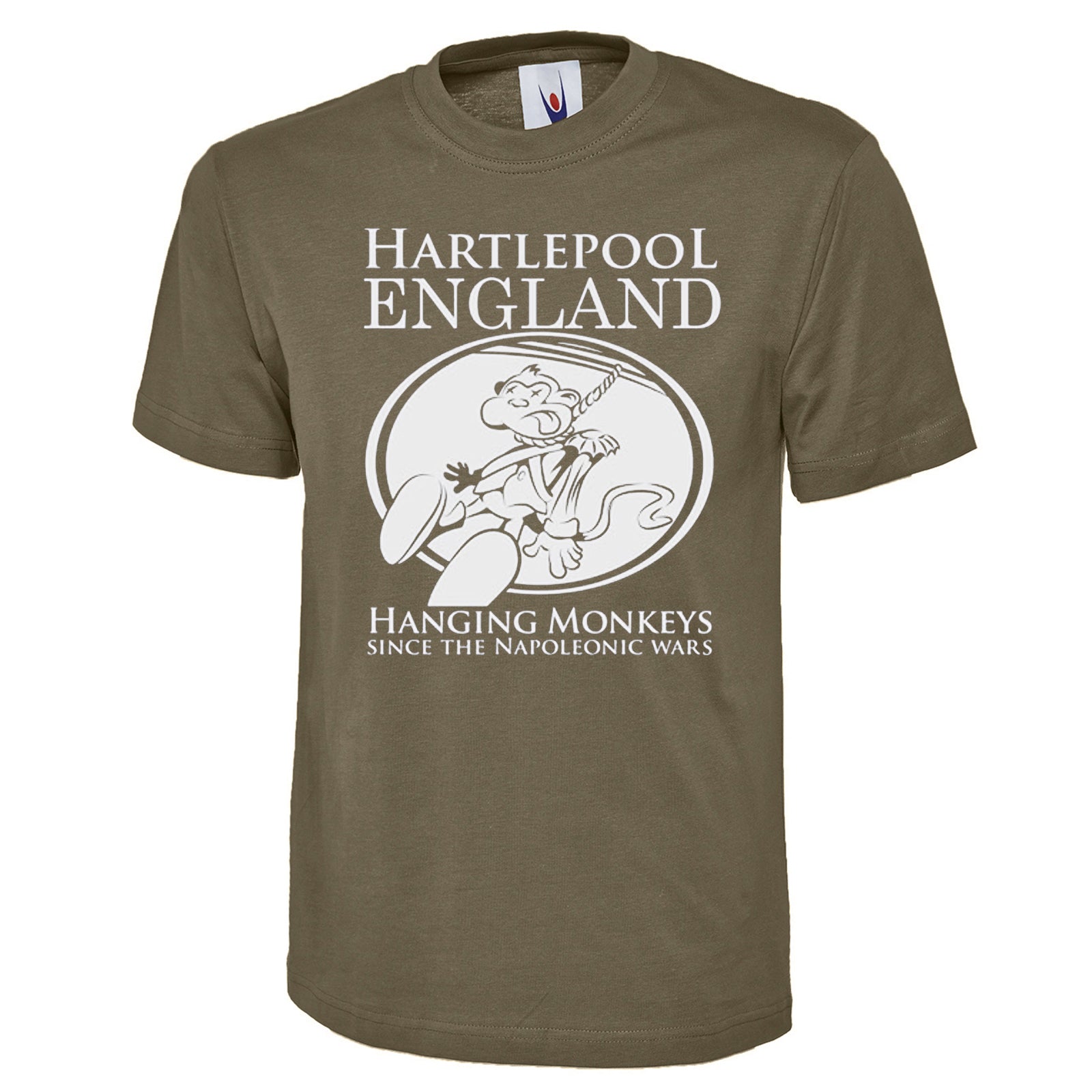 Hartlepool England Hanging Monkeys Since The Napoleonic Wars Classic T-Shirt