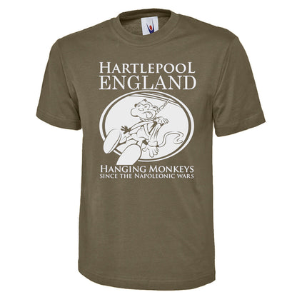 Hartlepool England Hanging Monkeys Since The Napoleonic Wars Classic T-Shirt
