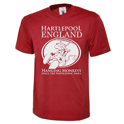 Hartlepool England Hanging Monkeys Since The Napoleonic Wars Classic T-Shirt