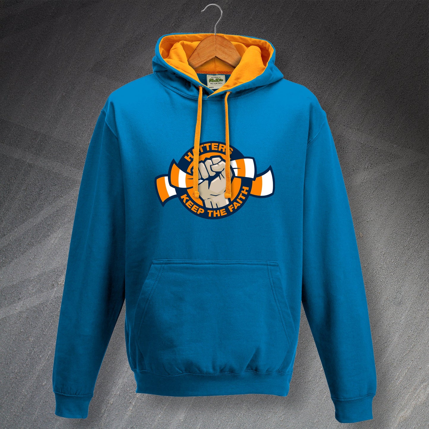 Hatters Keep The Faith Contrast Hoodie