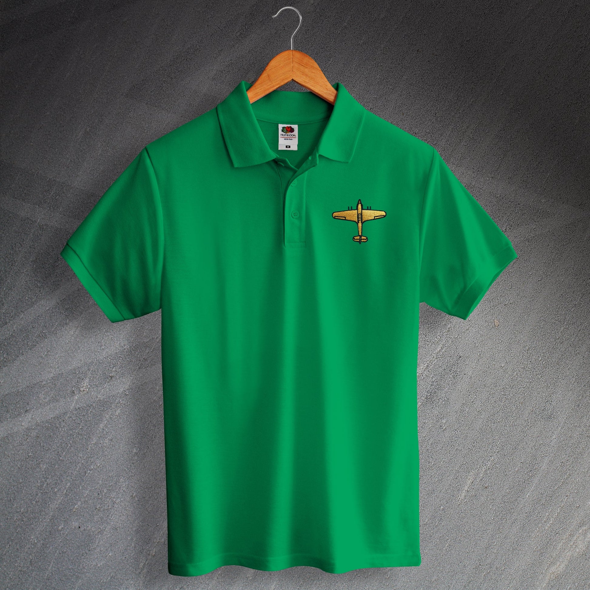 Hawker Hurricane Embroidered Polo Shirt