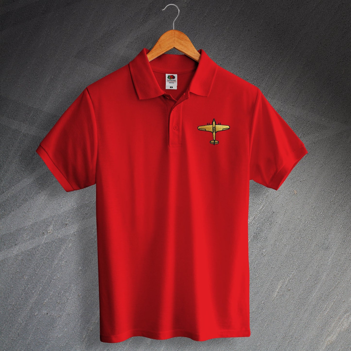 Hawker Hurricane Embroidered Polo Shirt