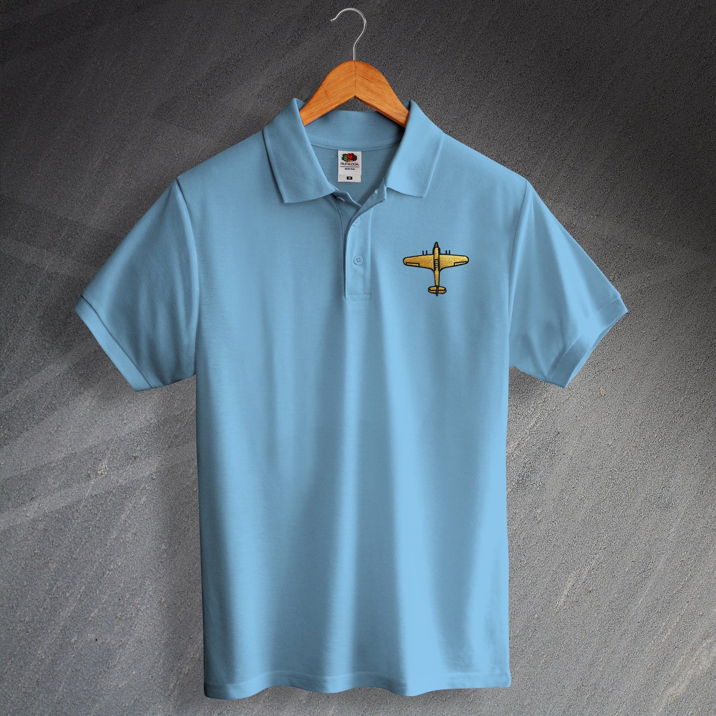 Hawker Hurricane Embroidered Polo Shirt