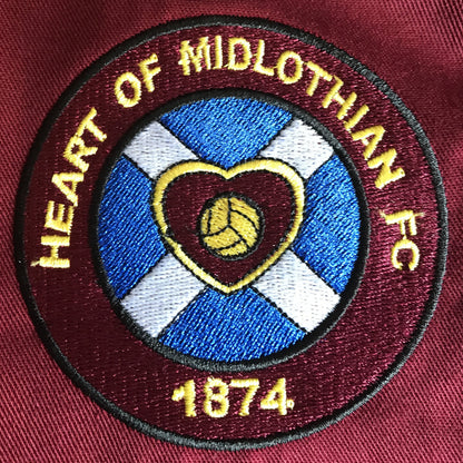 Retro Hearts Embroidered Badge