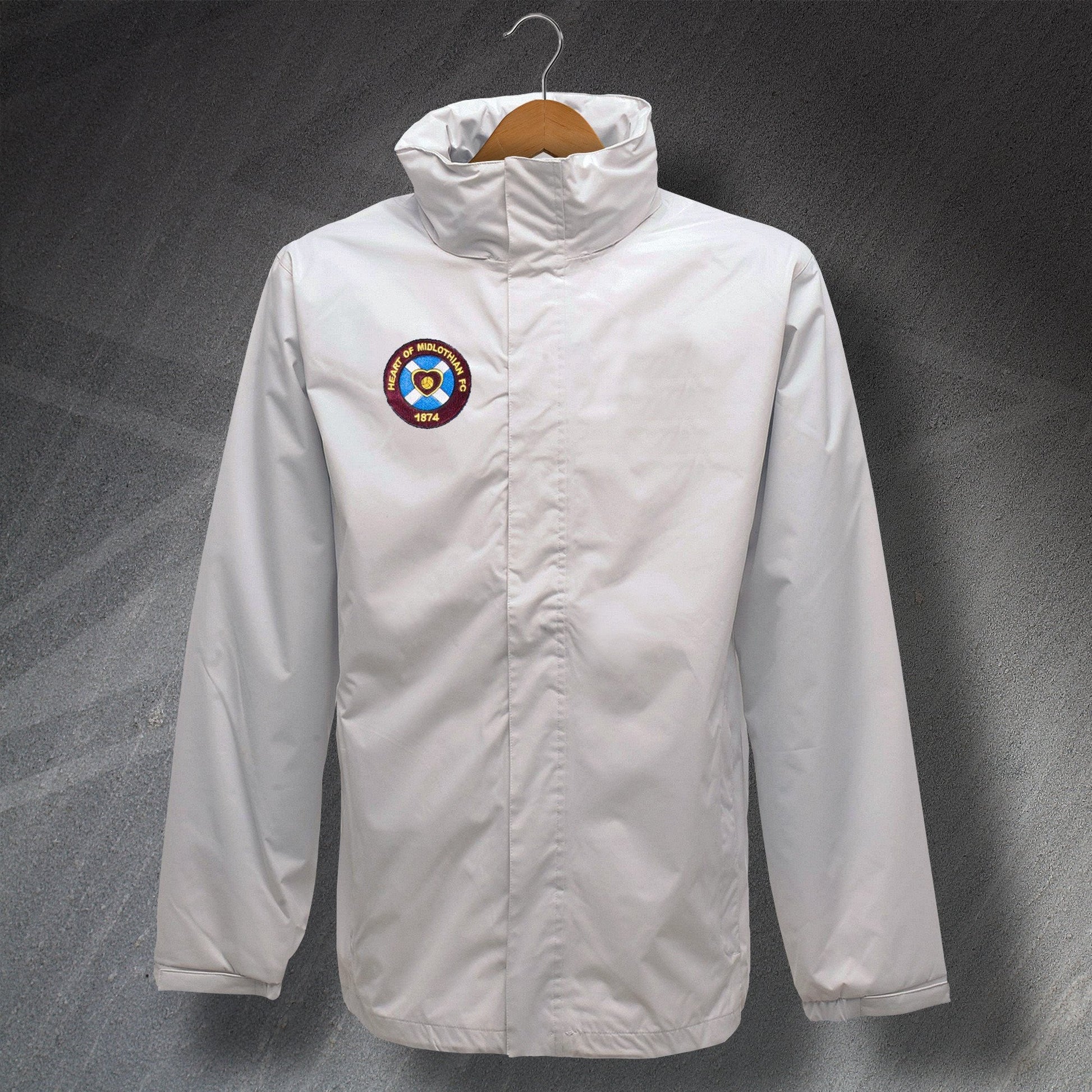 Retro Hearts Waterproof Jacket